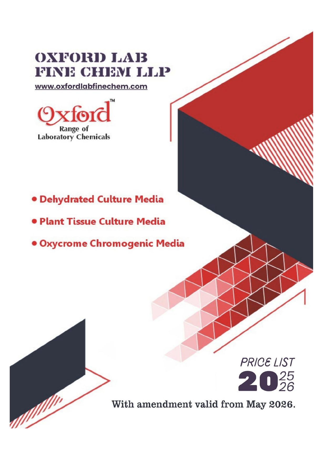Oxford-Price-List